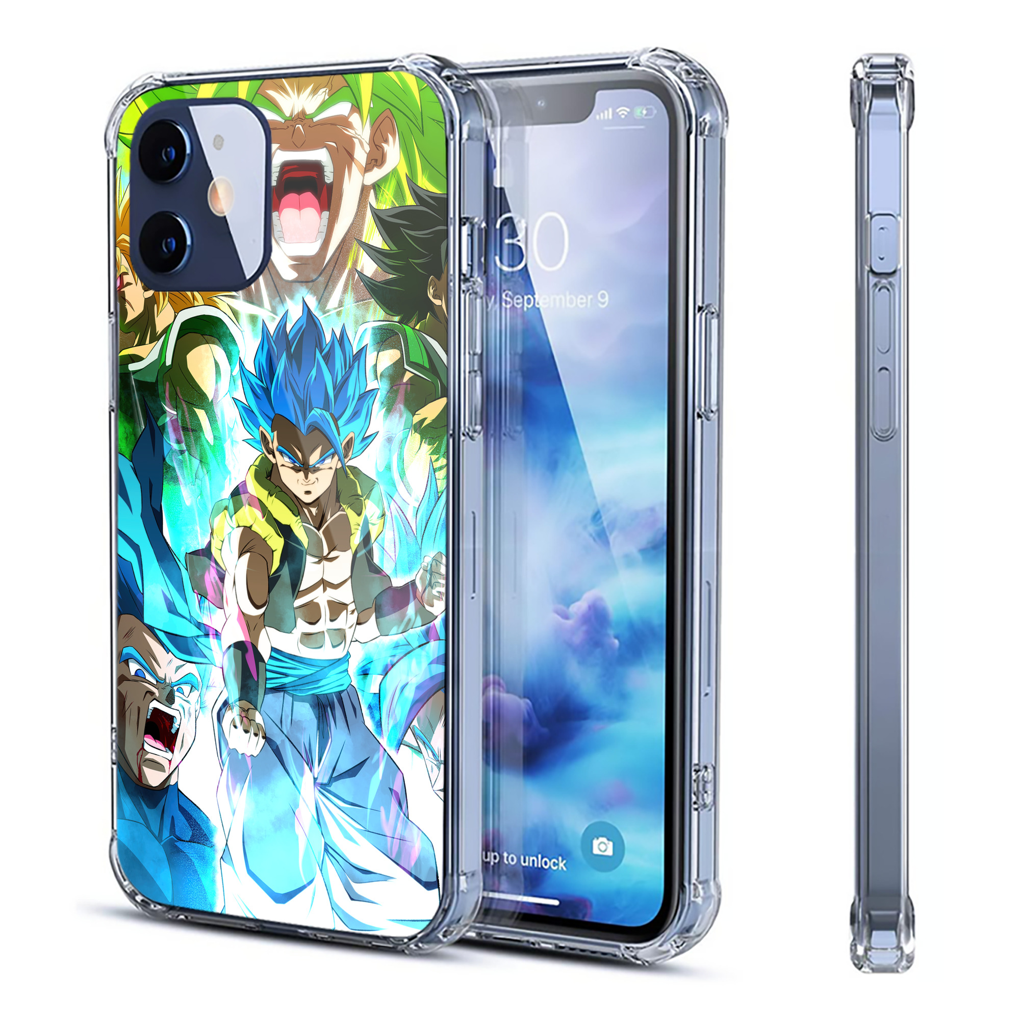 （画像用） ドラゴンボール DRAGON BALL 【iPhone 12シリーズ対応】透明スマホケース（クリアソフトケース）